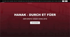Desktop Screenshot of hanak-live.de