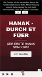 Mobile Screenshot of hanak-live.de